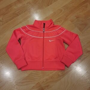 Nike Coral Full Zip Track Jacket Size 2T